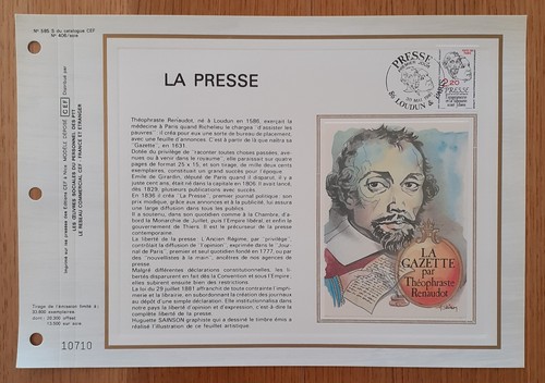 Feuillet cef 1er jour - cef,