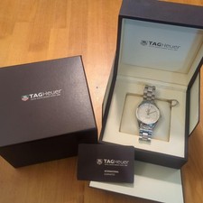 TAG HEUER Carrera Twin Time homme automatique ronde argent W39 mm analogique