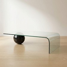 Table basse design verre &