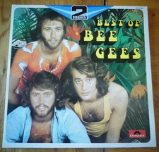 Best of Bee Gees 2 Disques Vinyl 1974 Polydor 2675 088 Made in France