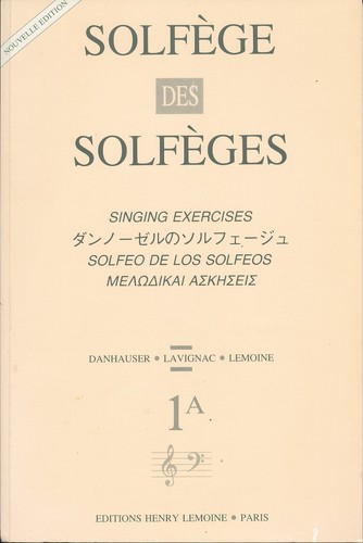 Solfège des solfèges - solfèges, 1a