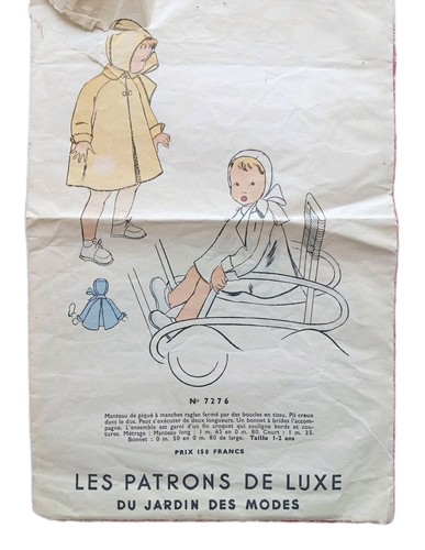 Patron couture vintage - patron, le