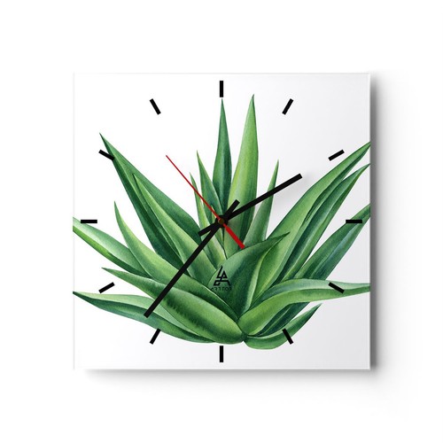 Horloge murale verre - horloge,