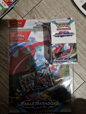 POKEMON FAILLE PARADOXE DEMI DISPLAY DE 18 BOOSTERS LOOSE NON SCELLÉ  + 1...