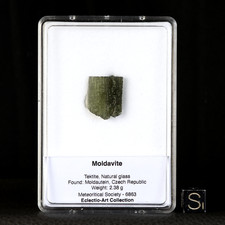Moldavite de 2,38 g Tectite