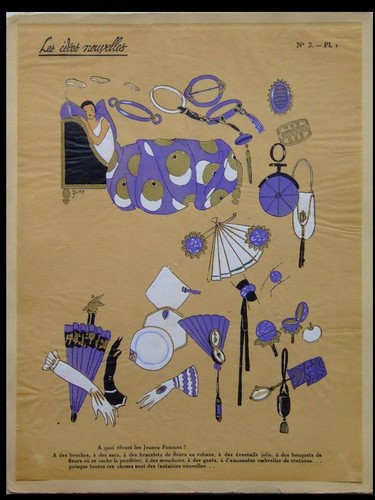 Mode art deco - deco, 1924