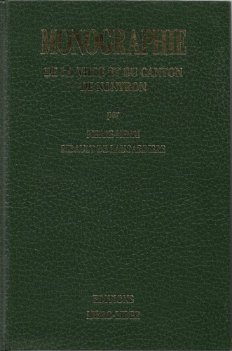 Nontron monographie de - +,