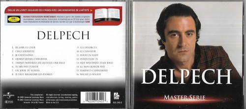 Titres michel delpech - cd,