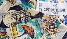 CRAVATE EN SOIE CERRUTTI 1881