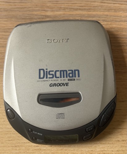 Sony discman 181 groove - discman,