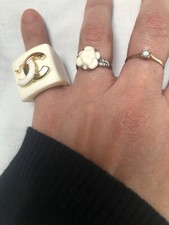 Bague Cocktail Taille 52/53 Très Belle Allure Chanel