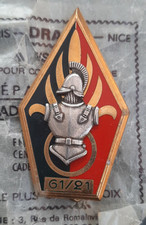 Insigne 61/21 Génie Indochine
