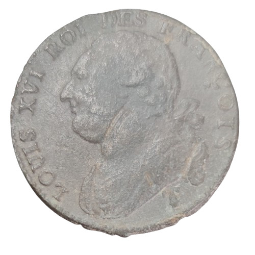 Louis xvi denier - louis, type