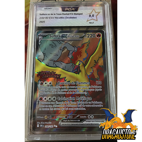 Carte pokémon sulfura ex - pokémon,