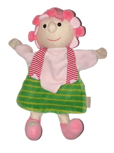 Doudou fleur poupee - fleur,
