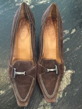 Authentique Escarpins Daim marron Tod’s 37,5