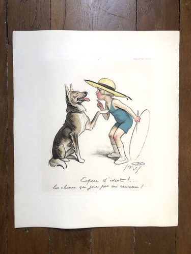 Lithographie georges redon - de,
