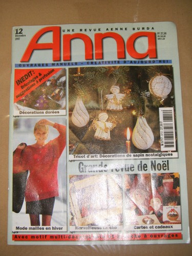 Anna burda ouvrages manuels - anna,