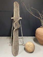 Hélice d Avion Art Populaire Sculpture Primitif Brutaliste Vintage Design Brut