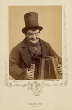 Harald Paetz, Theatre, Drachmann, Strandby Folk, Ole Rass vintage albumen print