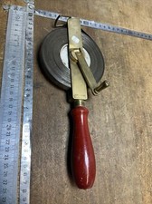 old tool outil ancien de Mesures WW2  décamètre Allemand Mayscheider N° 2