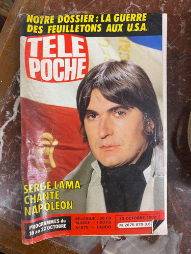 Revue télé poche 1982 870 - poche, n°870