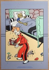 Sérigraphie FRANQUIN Spirou