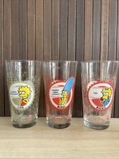 3 verres quick Les Simpson marge,magie Et Lisa 2007