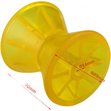 Rouleau d'arc PVC jaune pour