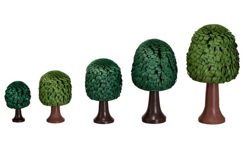 Anneau bois vert - vert, avec