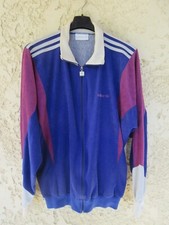 Veste ADIDAS TERMINATOR vintage bleu gris tracktop giacca jacket VENTEX 180 L