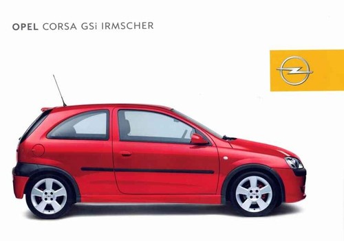 Catalogue brochure opel corsa - catalogue,