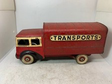 ANCIEN JOUET CAMION EN TOLE TRANSPORTS FRANCE RM 3000 CV 2000