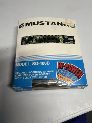 Vintage mustang model 400b - model, sq-400b