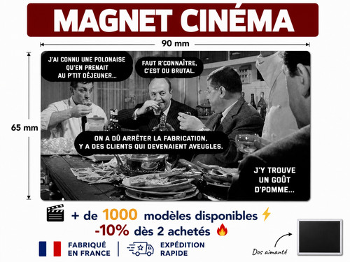 Magnet tontons flingueurs - magnet,