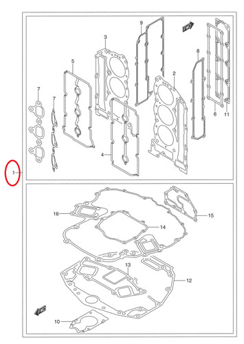Oem suzuki marine - oem, complet