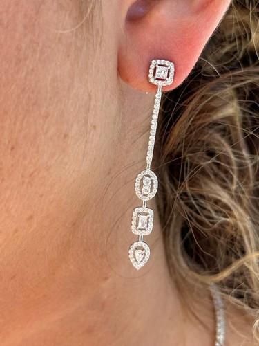 Platine argent sterling - platine, double