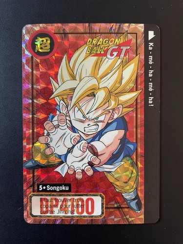 Carte dragon ball z - ball, gt