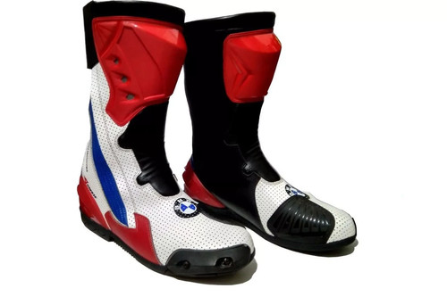 Bottes moto cuir - bottes,