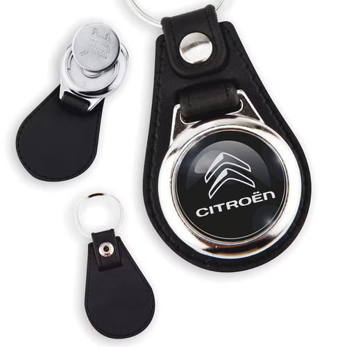 Porte clés citroen simili - citroen,