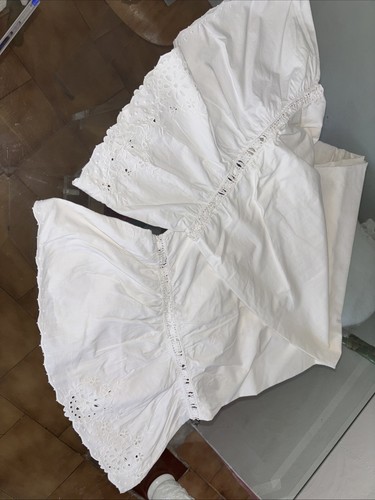 Linge ancien taie traversin - linge,