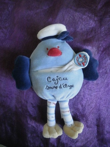Doudou oiseau cajou mouchoir