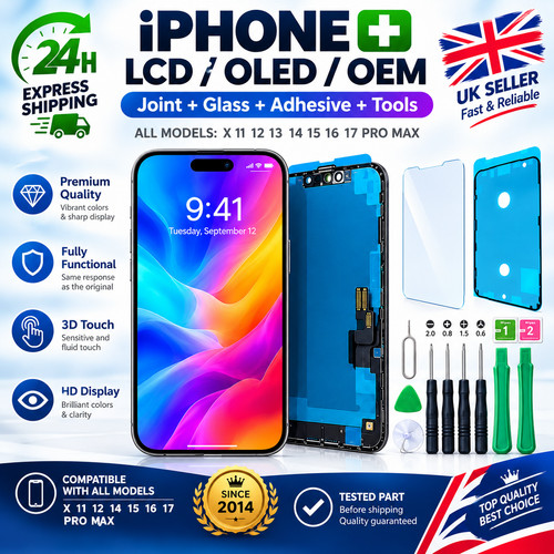 Oled lcd for iphone - iphone, xr