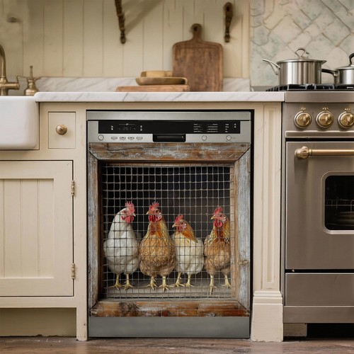 Dishwasher magnet cover - magnet,