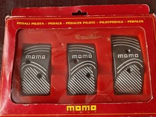 3 pièces/set Momo Pédales pilote anthracite