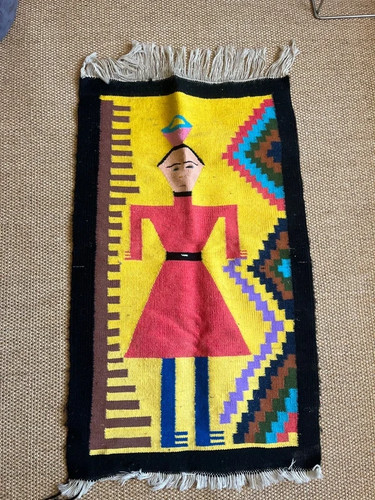 Ancien tapis laine - ancien,