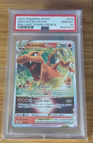 Carte pokémon dracaufeu vstar - carte,