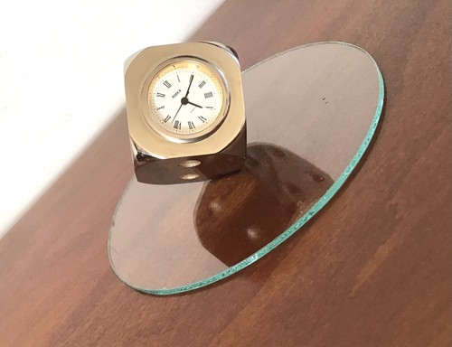 Montre bureau inox - de, en
