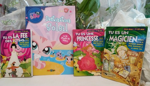Lot petshop 3 livres - petshop, et