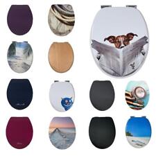 Lunette Wc Bois MDF Coeur en